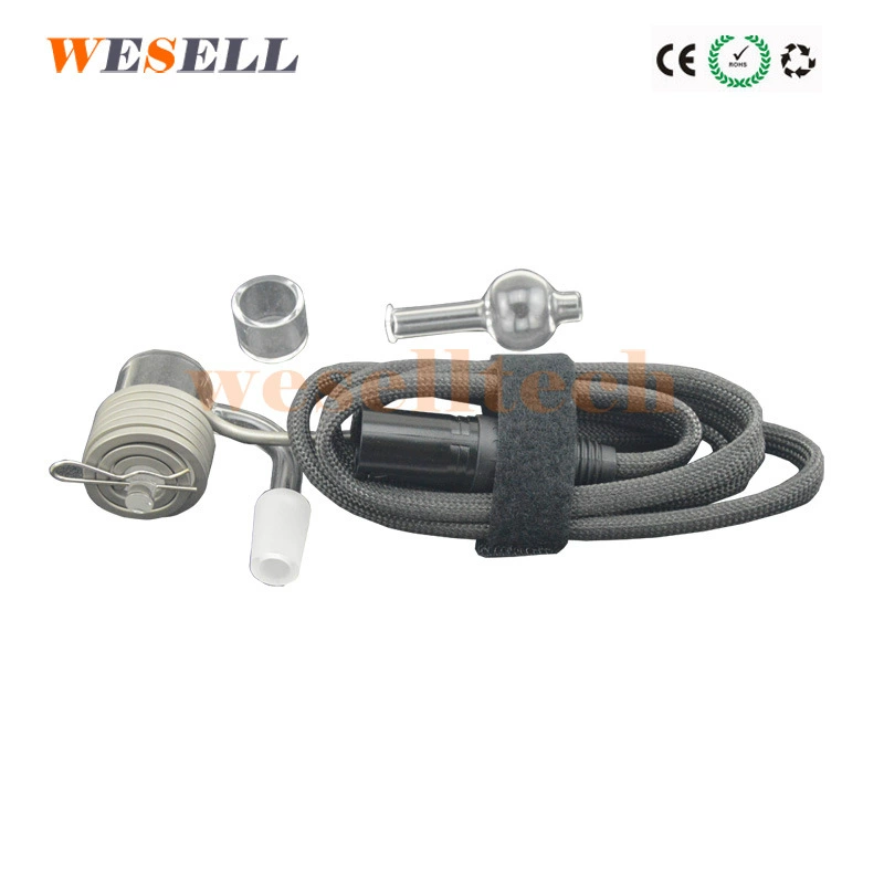 Кварцевый дым ногтей нагревательное кольцо титана дым ногтей нагревательное кольцо пружинное нагревательное кольцо горячеканальное нагревательное кольцо OEM изготовленный на заказ