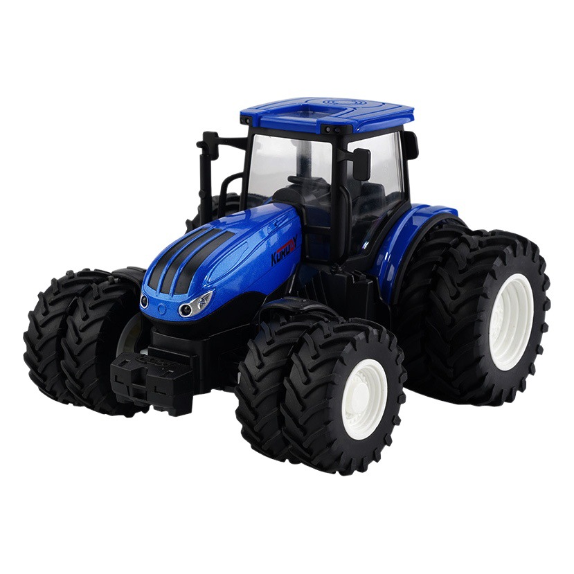 Chengnong camión de ingeniería de granjero grande tractor de control remoto eléctrico camión de transporte de juguete de granja niño de juguete