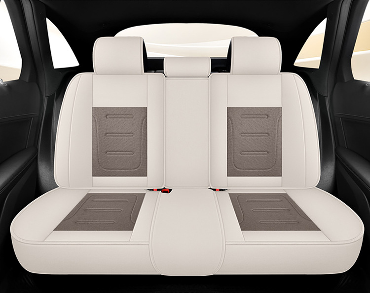 Napa Leather Seat Cushion Five-Seater Car Cushion Summer Seat Cover New Car Seat Cover Four-Season All-Inclusive Seat Cover Leather Seat Cover