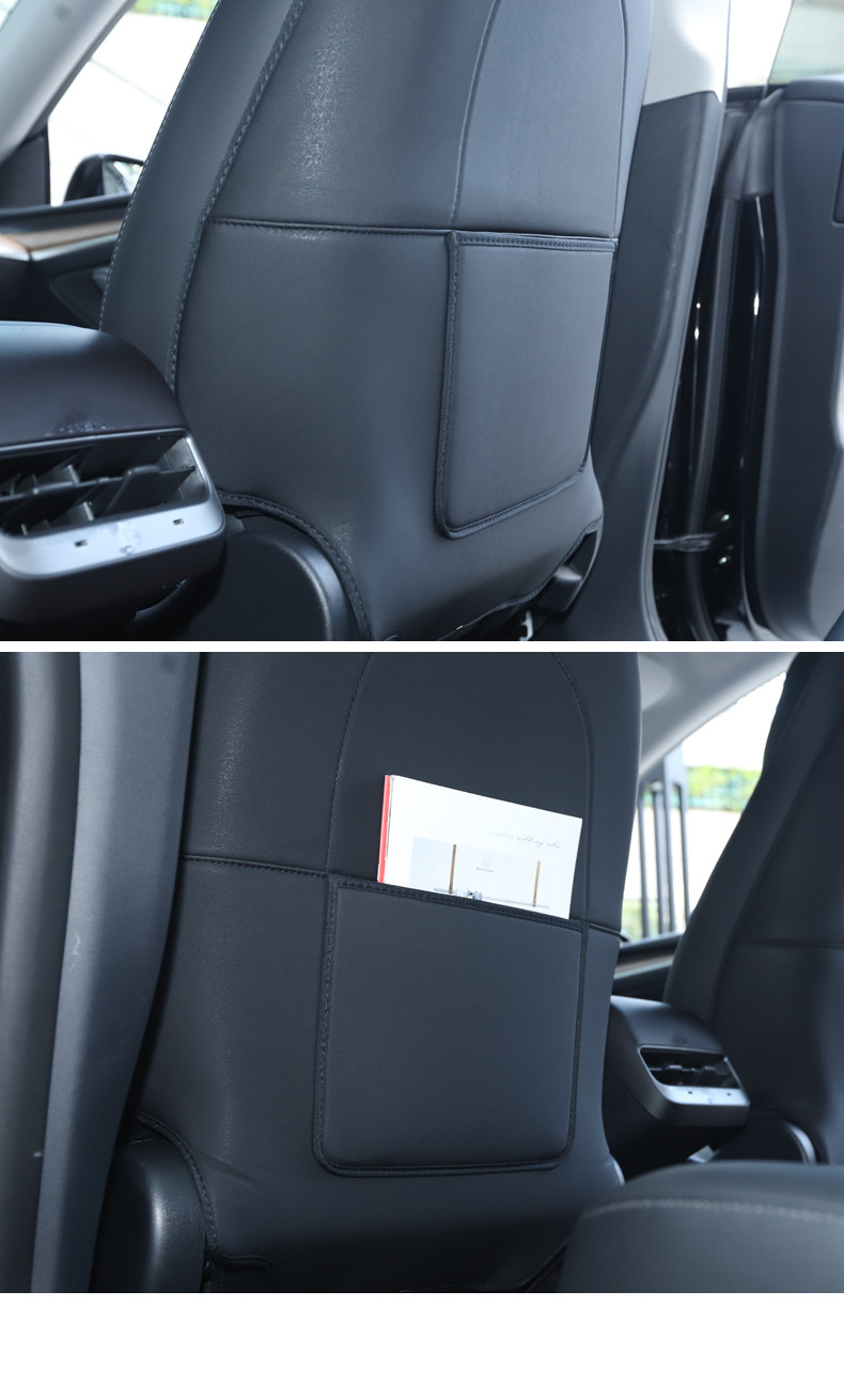Suitable for Tesla Model 3/Y Rear Seat Anti-Kick Pad Seat Cover Seat Cushion Anti-Kick Pad Modification Accessories