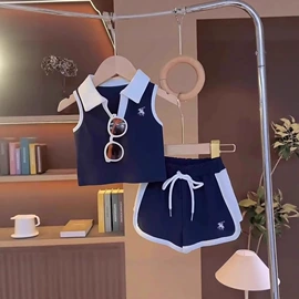 童家居服套装;童背心/吊带;童套装