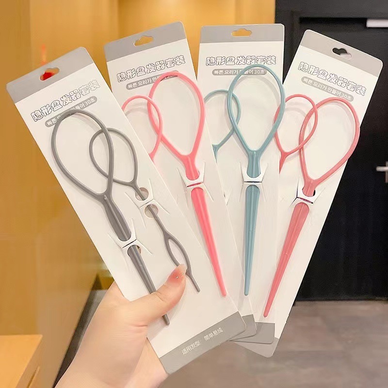 Mini cabello varilla de cabello broca de cabello pequeña niña atada cabello usar cabello perezoso artefacto de cabello trenzado