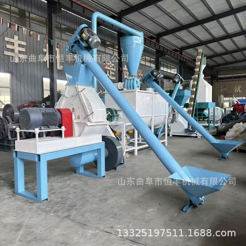 Alfalfa Grass Pellet Machine, Small Ring Die Feed Pellet Machine Production Line, Hay Plant Straw Feed Pellet Machine