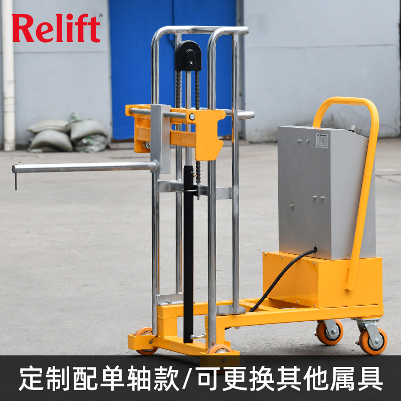 锐励无腿电动堆高车配重式平衡重轻型液压叉车移动装卸堆高机定制