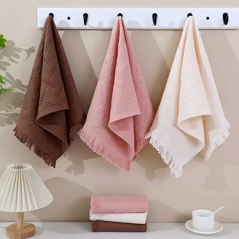 Scandinavian Pure Cotton 32-Strand Turkish Tassel Towel Wholesale Wedding Gift Wedding Soft Gauze Face Towel Souvenir