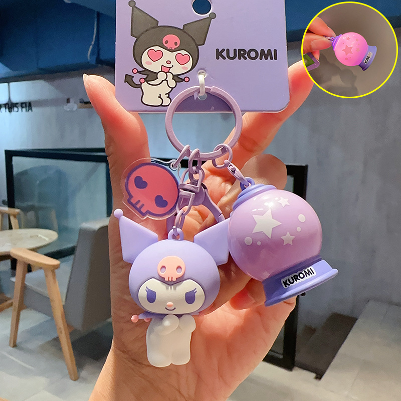 2026年新作正規品サンリオクロミぬいぐるみキーホルダー女性向け可愛いハローキティぬいぐるみカメラ小物