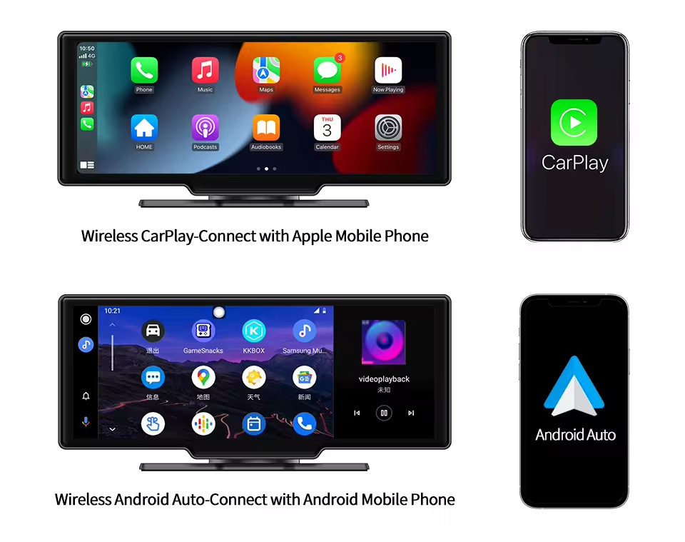 Hot Sale 11.26inch Smart Car Screen Support Carplay/Android Auto Wireless Navigation Reversing Image
