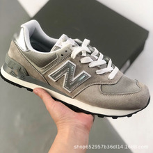 莆田外贸直销男女鞋NB574系列 时尚复古百搭防滑休闲运动跑步鞋