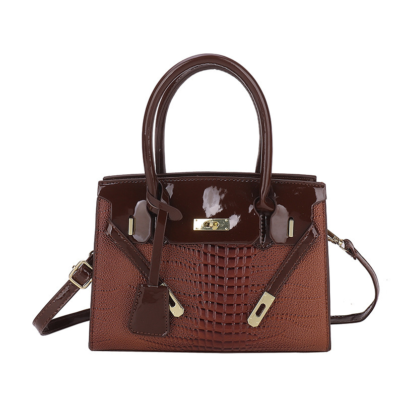 2023 nuevo bolso femenino moda europea y americana todo-fósforo bolso mensajero de un solo hombro de gran capacidad bolso Kelly transfronterizo