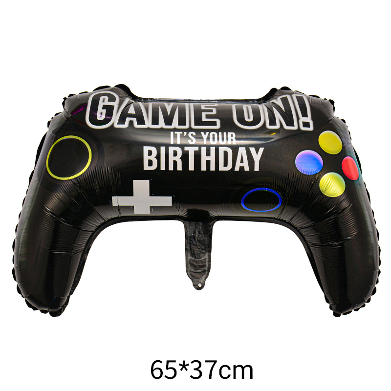Gamepad Película de aluminio Globos de papel de aluminio al por mayor Globos de modelado de dibujos animados Decoración de fiesta de cumpleaños Globos al por mayor