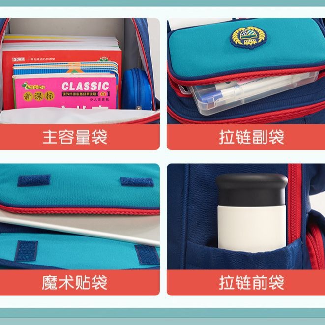 Nuevas mochilas para niños de tres a seis grados, mochilas para niños, mochilas para niños, mochilas para niños, mochilas para niños y niñas