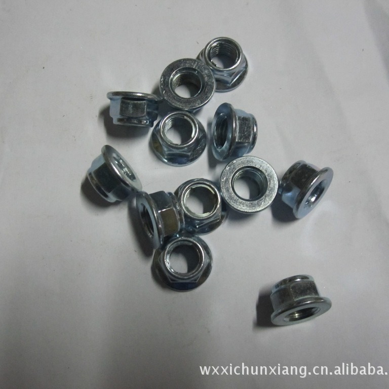 全金属  六角法兰面   锁紧螺帽   GB/T6187