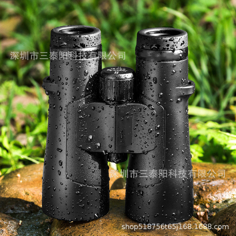 艾斯基双筒望远镜高倍高清微光夜视户外找蜂观鸟观星防水望远镜