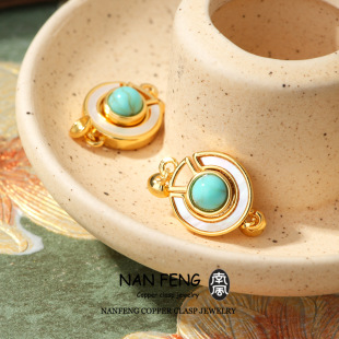 18K��ɫ�����朿��^肰�ؐ�G��ʯ�����������diy�Ʒ���