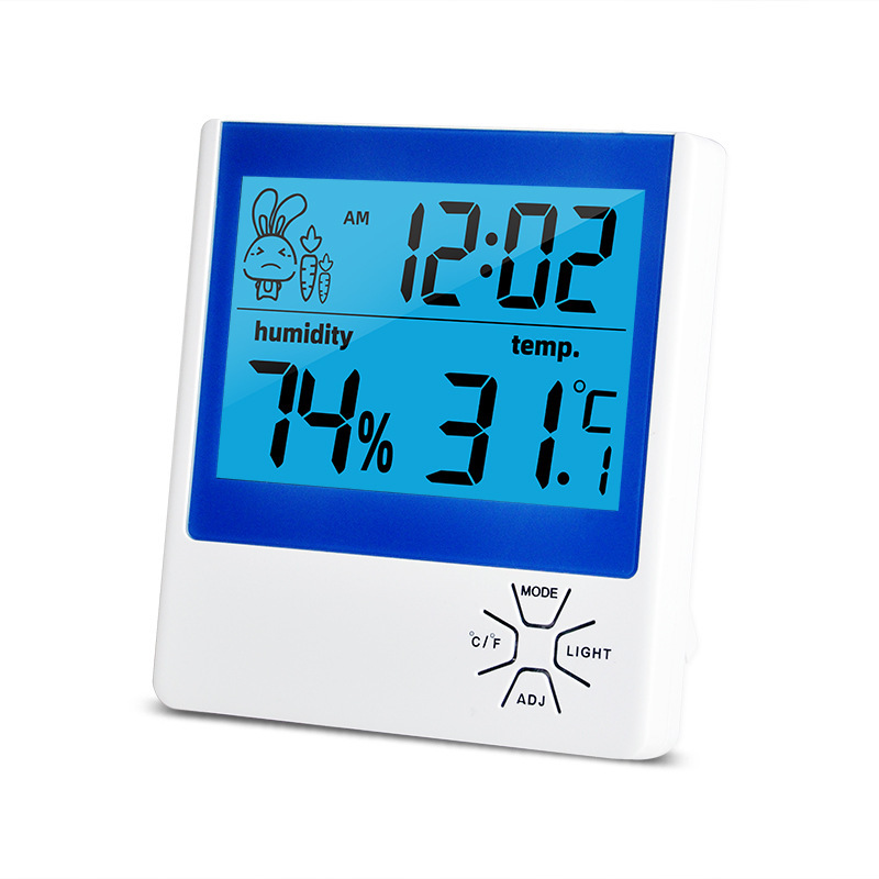 电子温湿度计数显高精准传感器室内家用干湿温度计婴儿房室温夜光
