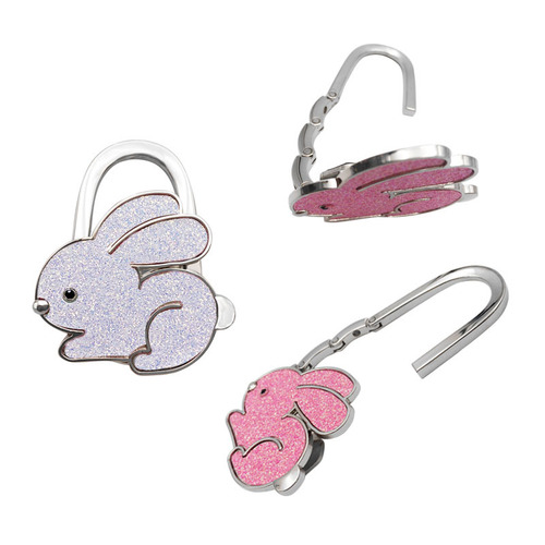 Rabbit bag hook metal folding bag buckle table buckle bag hook rabbit hook Hanger Hook