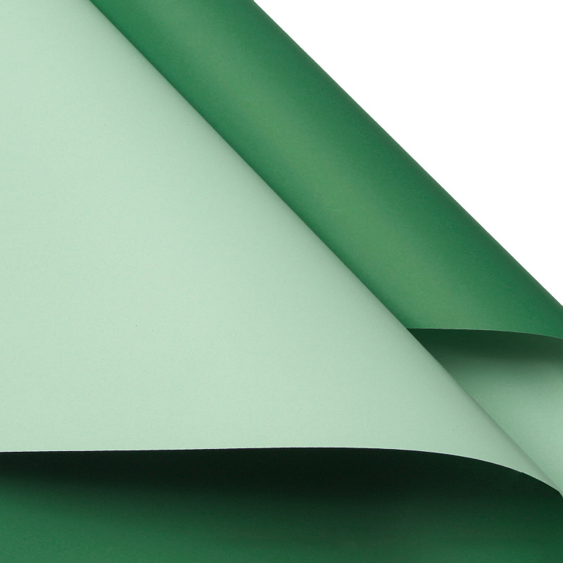 Jiemi materiales de flores florería floristería papel de embalaje de flores impermeable papel euroasiático de dos colores color sólido papel Ouya papel de embalaje de ramo