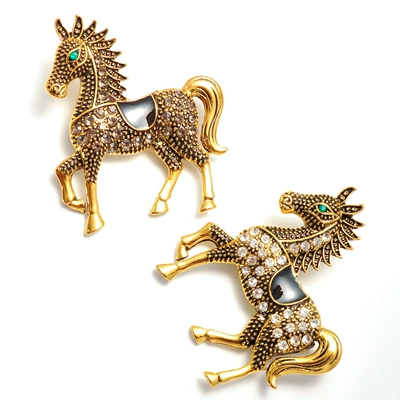 Horse Animal Zodiac Jewelry, Yaxa sancaqları