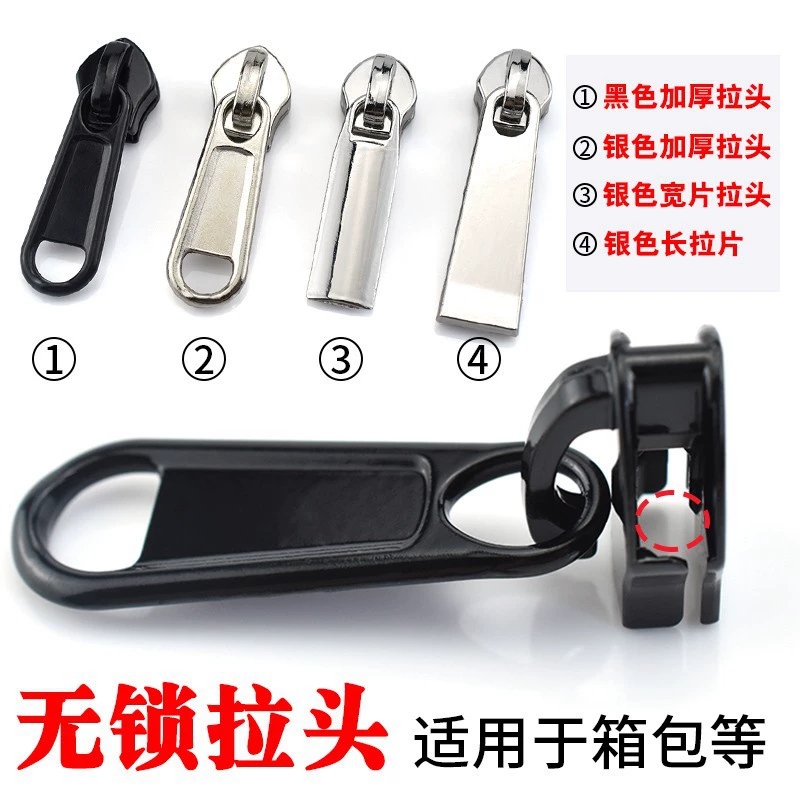 Metal backpack with zipper, nylon suitcase, lock, increased thickness, wholesale