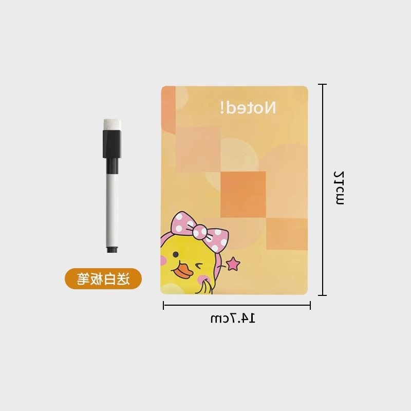 ❀✿❀노란색 자기 메시지 보드
