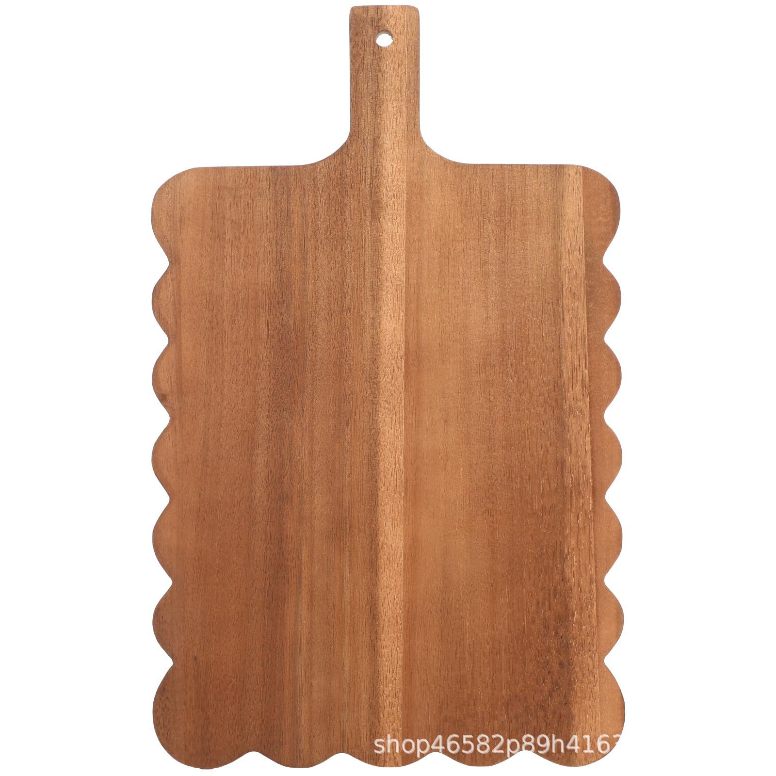 Tablero de corte de madera de acacia transfronterizo tabla de cortar de madera Hotel cocina tabla de cortar de madera Placa de pan queso filete pizza bandeja image 29