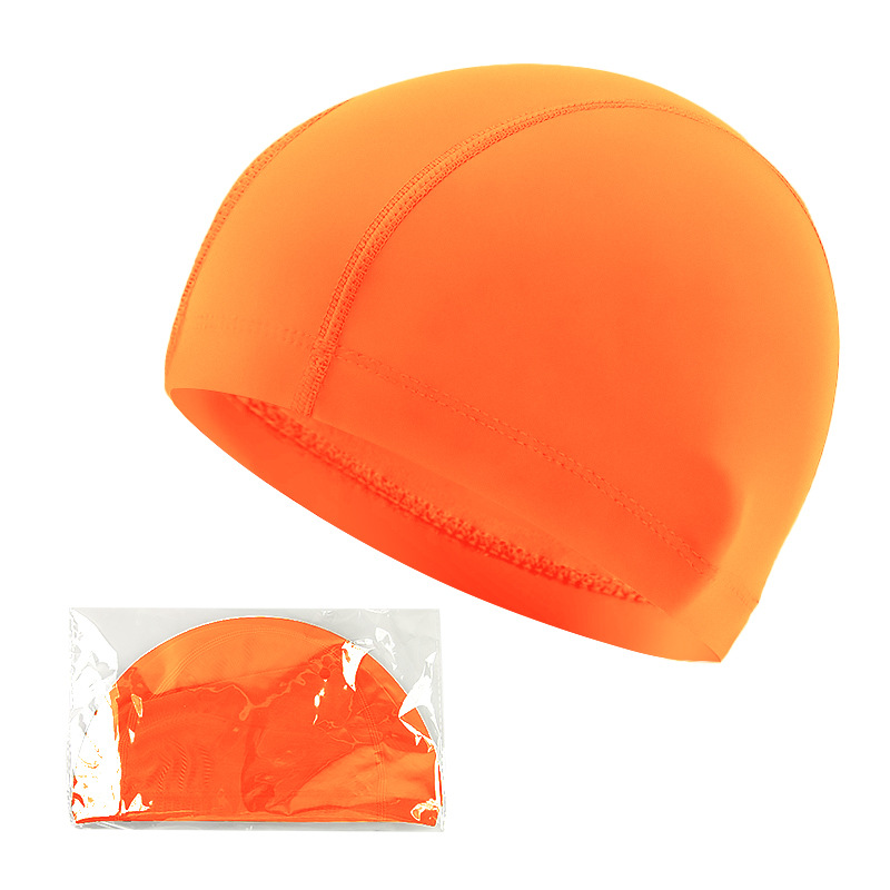 Gorra de natación adulto poliéster nylon unisex talla grande