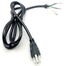 SR卡扣电源线 国标美欧日韩澳英规二三插带线尾卡扣净化器插头线