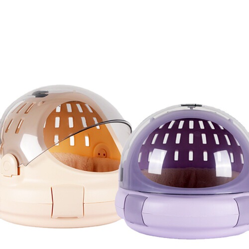 Space capsule cat litter box pet out flight box portable cat bag portable internet celebrity cat cage cat toilet