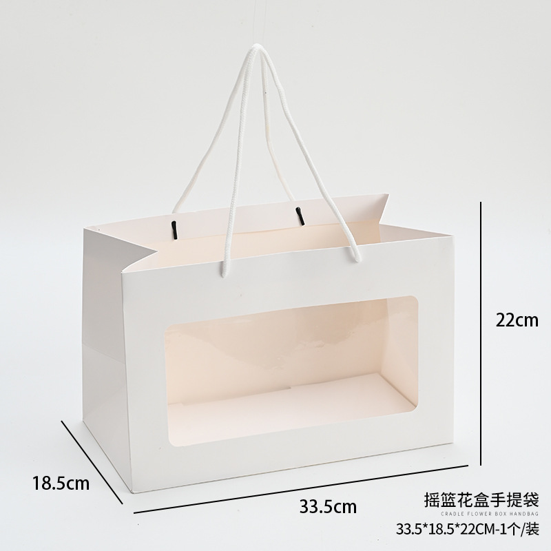 Caja de Flores para Recién Nacidos, Caja de Regalo para el Primer Cumpleaños, Cesta de Huevos para el Posparto, Recuerdo de Boda, Caja de Regalo Creativa