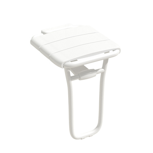 Bathroom folding stool, bathroom elderly bathing, barrier-free safety chair, toilet shower room hanging flip-up anti-slip chair
