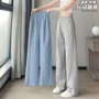 薄款爆款直筒高腰女裤