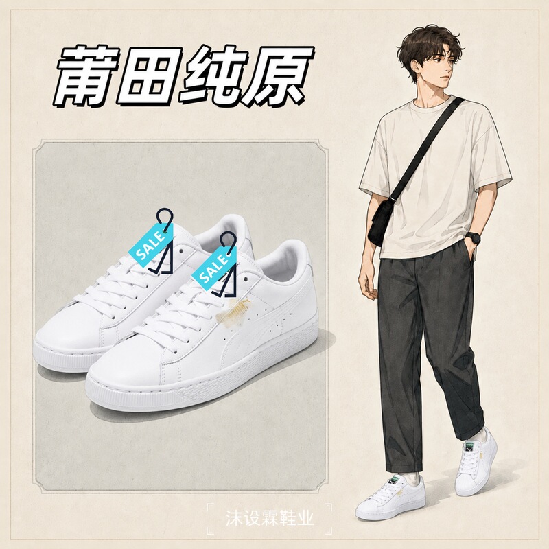 Pure Original Basket Classic LFS classic low-top sneakers, unisex, durable and versatile casual sports shoes Pure Original Basket Classic LFS classic low-top sneakers, unisex, durable and versatile casual sports shoes