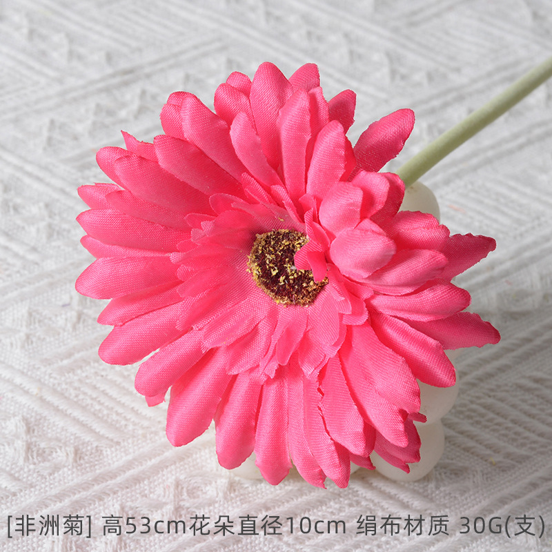 Flor artificial rosa roja naranja flor artificial Rosa flor artificial salón de bodas boda decoración del hogar flor artificial al por mayor