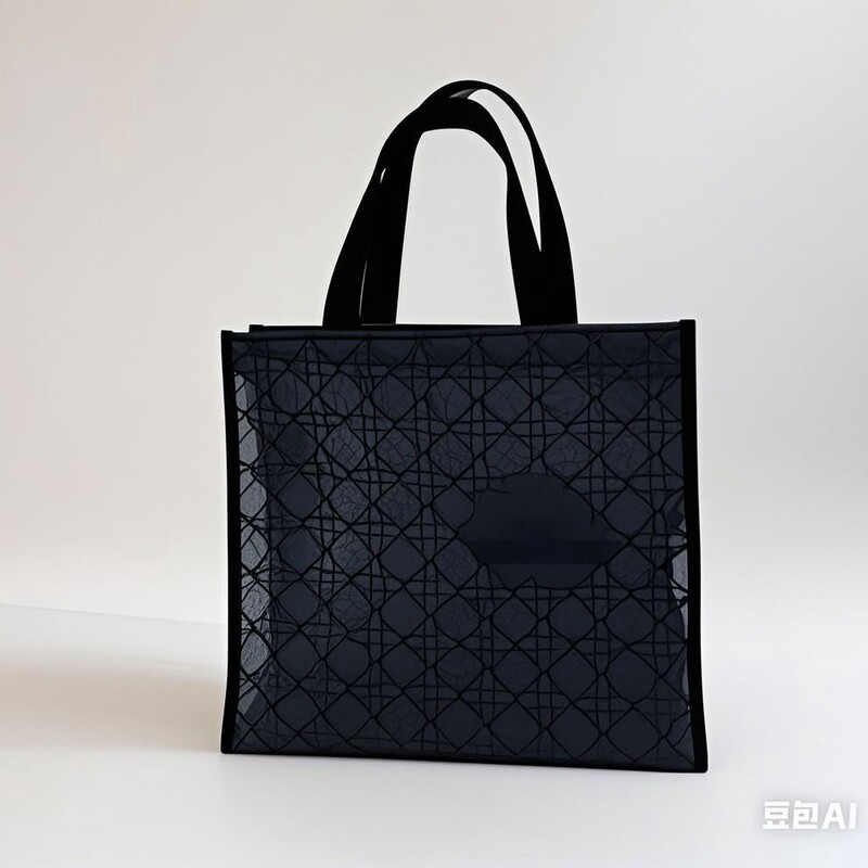 D's Beauty Gift Women's Shoulder Bag Rattan Pattern Mesh Bag Tote Bag Beach Bag