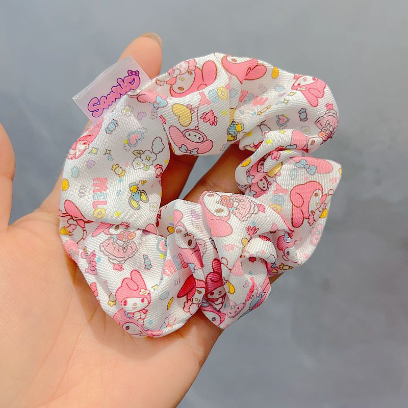 Dibujos animados de lazo para el cabello grueso lindo Rab Bu Stitch accesorios para el cabello de niña bola lazo para el cabello gomas elásticas círculo para el cabello accesorios para el cabello