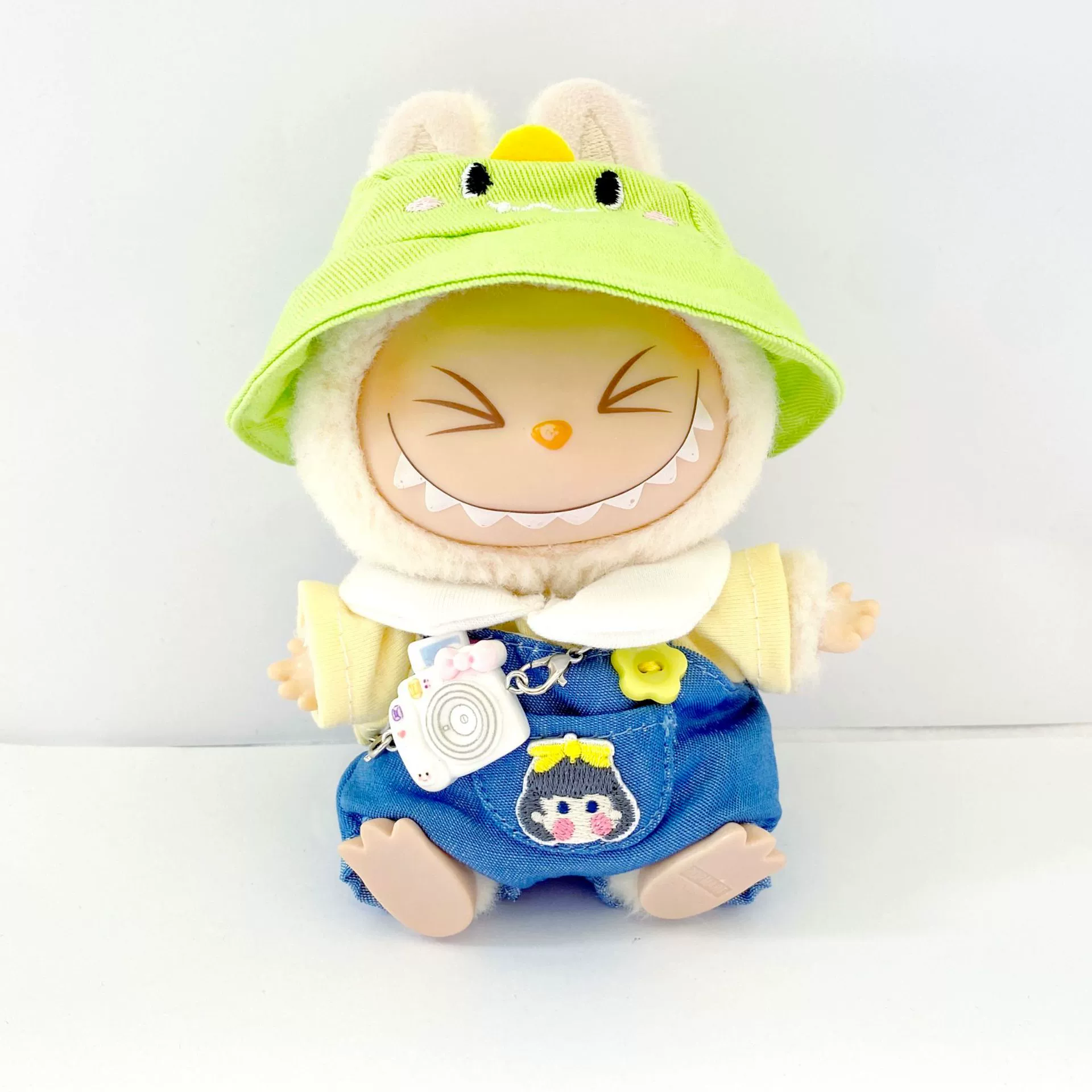 Doll plastic, overall for dressing up, second generation, children's clothing