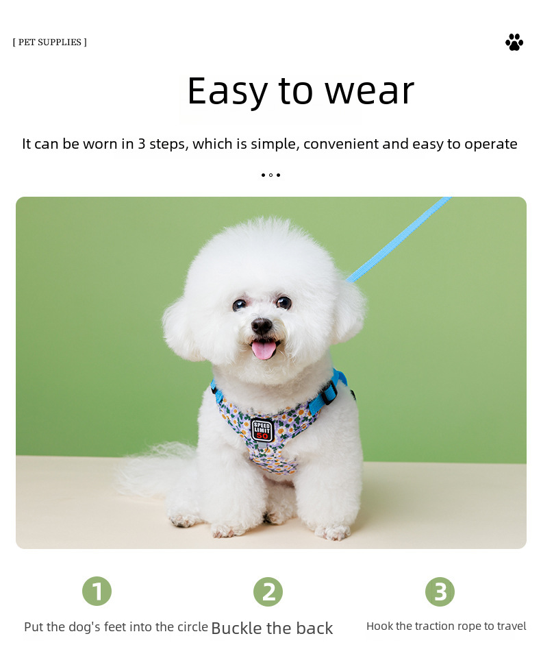 Dog Harness Leash