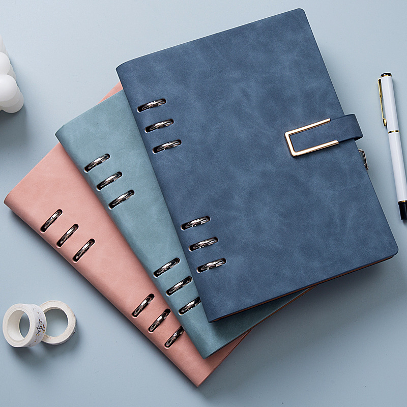Cuaderno de cuadernos de hoja a5 cuaderno de hoja extraíble b5 cuaderno de notas de oficina de negocios