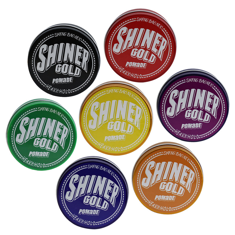 Productos explosivos transfronterizos Hair Wax tarro de color cera para el cabello 150g cabello esponjoso y roto peinado natural cera para el cabello