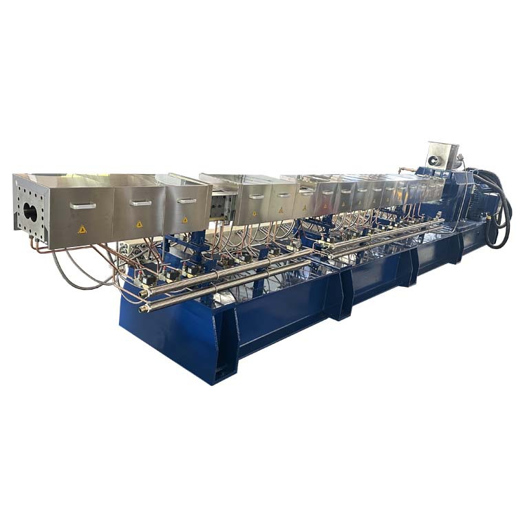 双螺杆塑料ABS双螺杆造粒机 PC填充玻璃微珠改性挤出造粒机