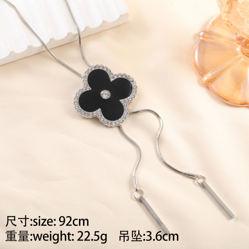 新款可调节毛衣链高级感轻奢女时尚百搭秋冬新款长款项链厂家直销|undefined