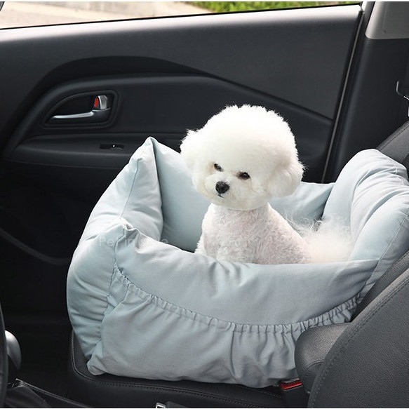 Fabricante-perrera nido de gato Four Seasons coche portátil perro y gato asiento de seguridad estera extraíble y lavable perros medianos y pequeños