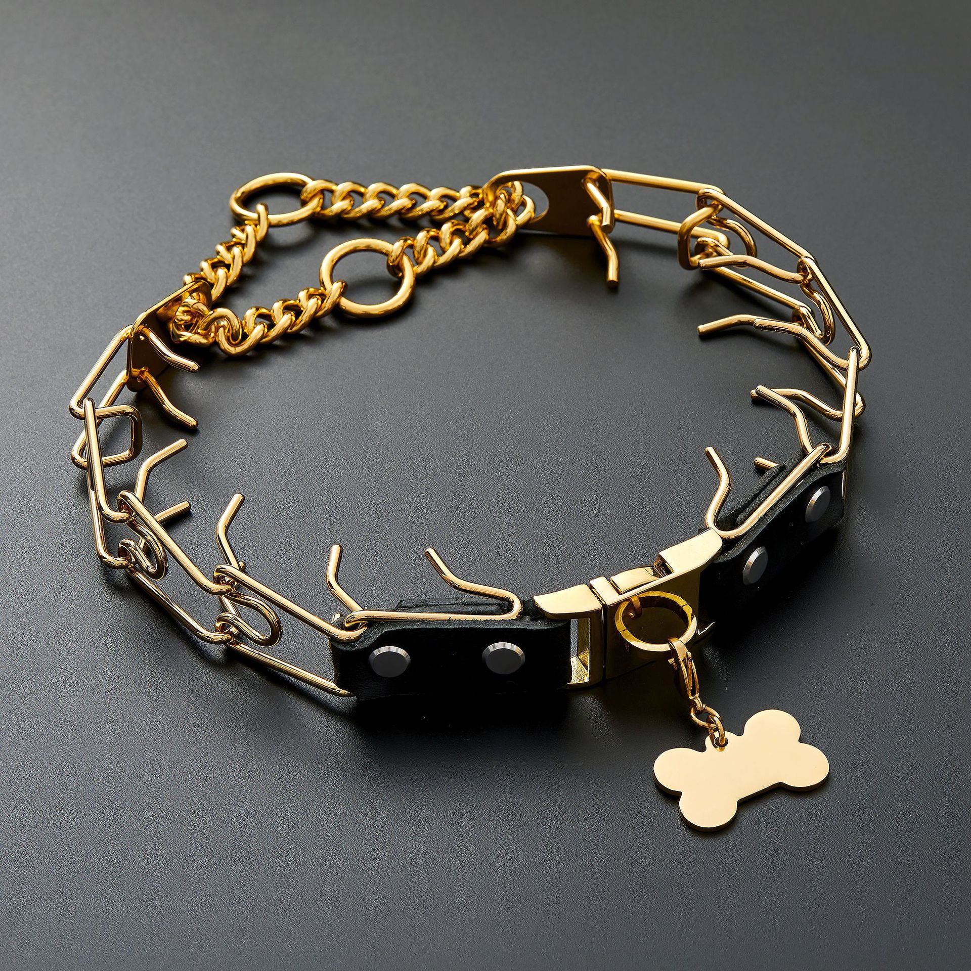 Title 9, Stainless Steel Pet Stimulation Collar Supplies...