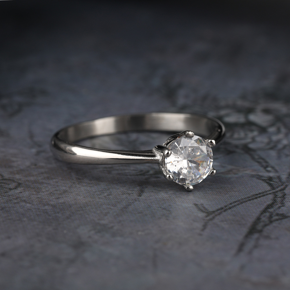 diamond ring stainless steel