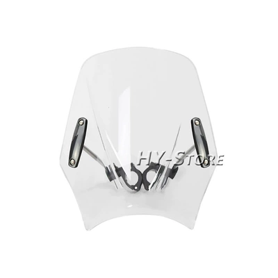 Suitable for Bmw, Triumph, Honda, Motorcycle front windshield - transparent