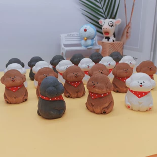 Деревянная фигурка таксы ручная резьба