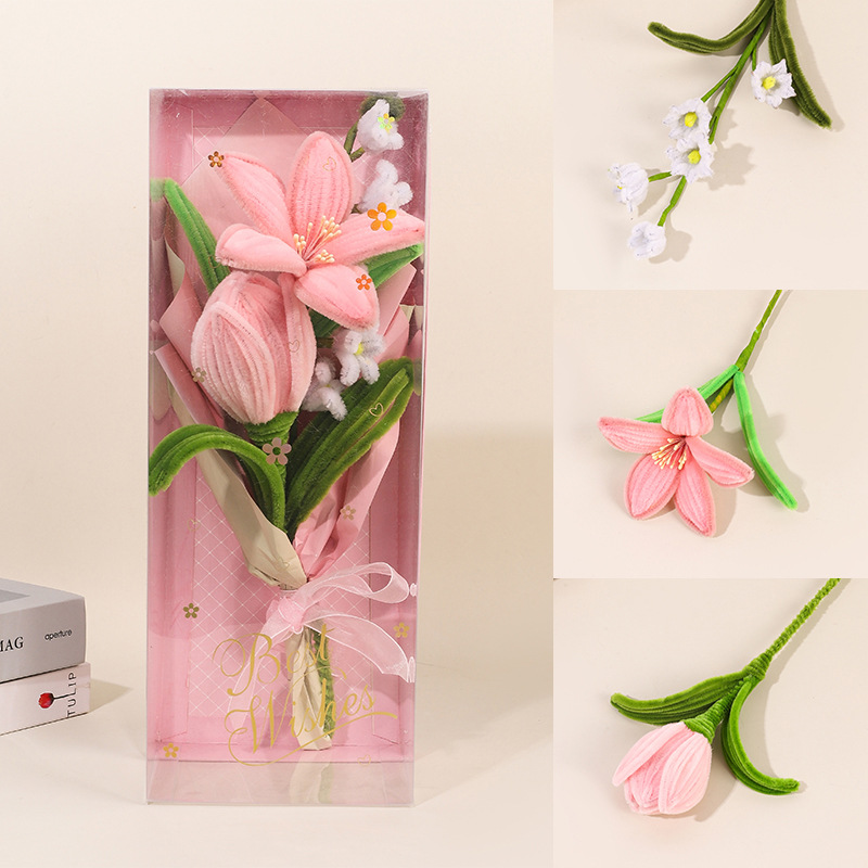 완성된 트위스트 스틱 부케 2