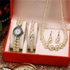 Fashionable swiss watch, set, gift box, steel belt, dial, bracelet, necklace, chain, small dial