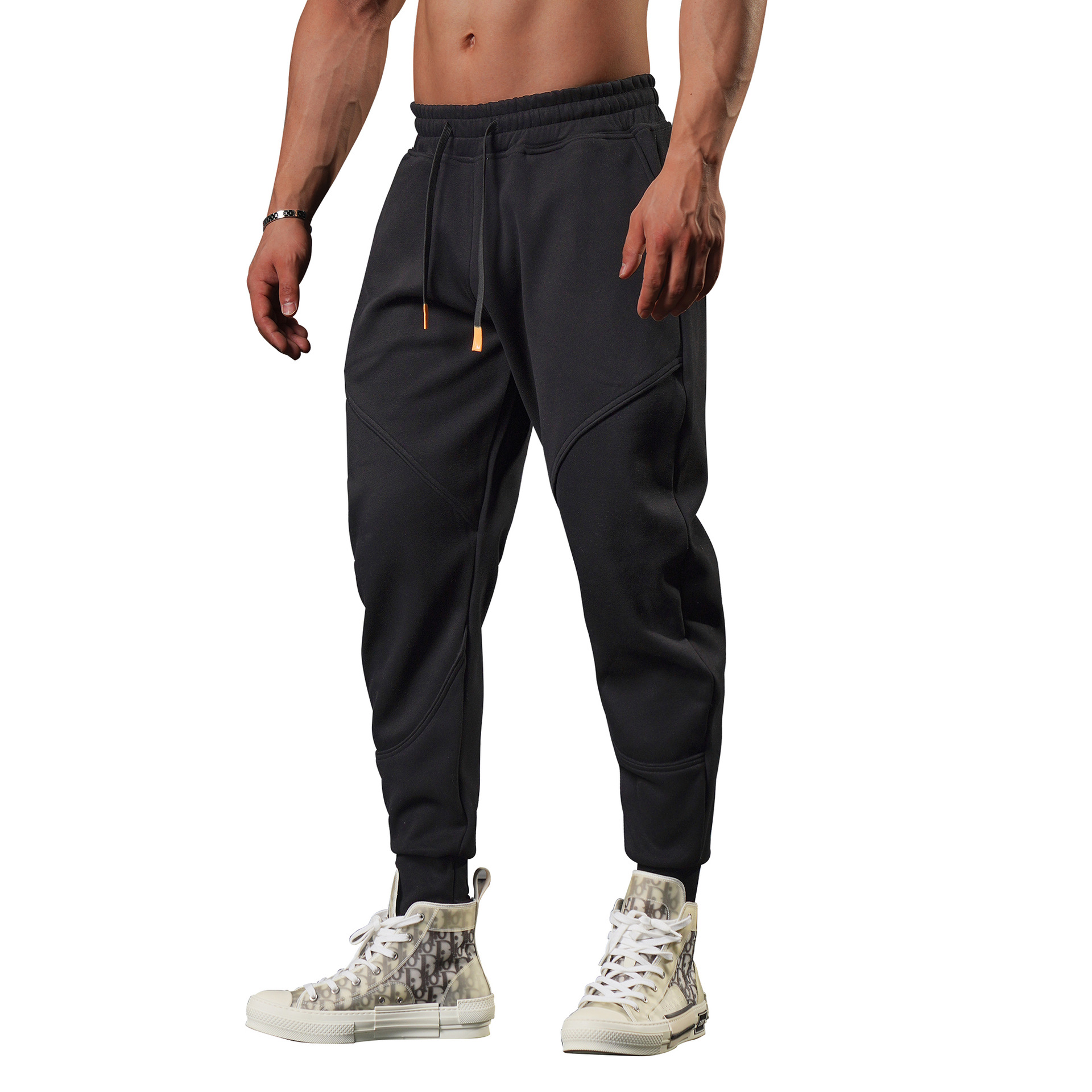 Men's Solid Color Sports Loose Men's Bottoms display picture 1