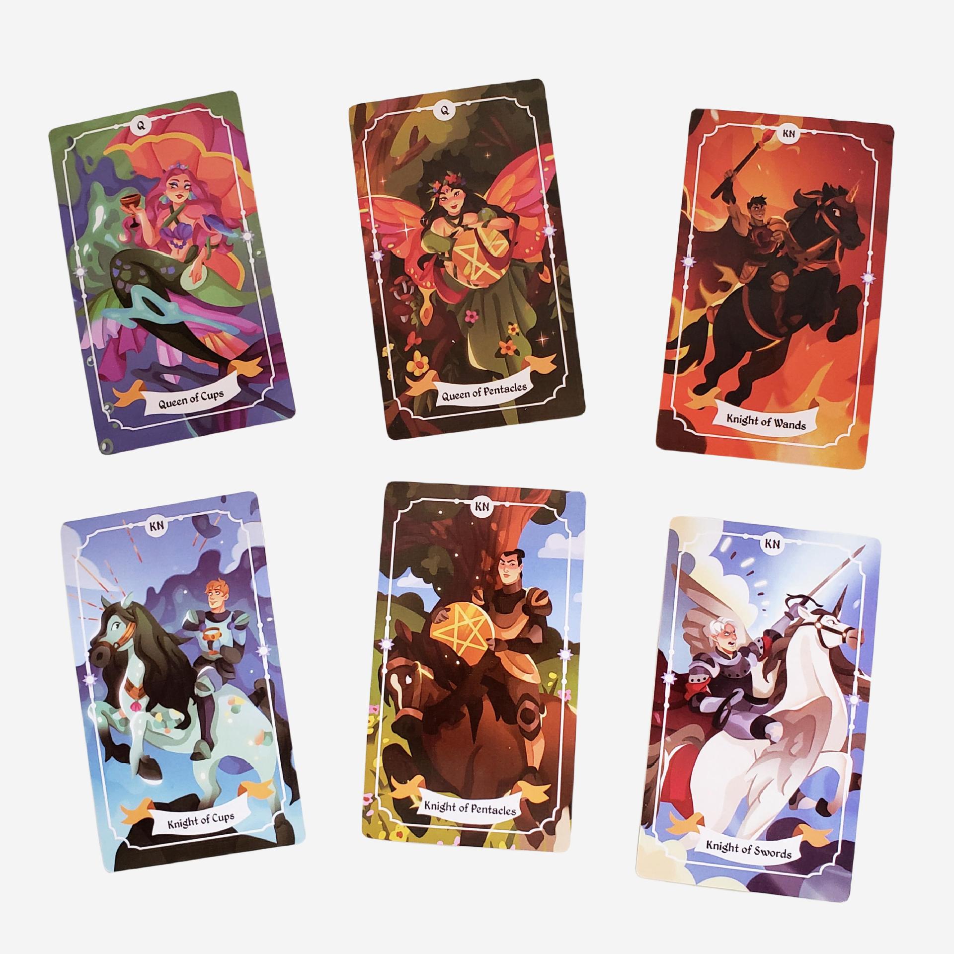 Witchy Magic Tarot Board Game Cards For Party Games Collection_voghion.com